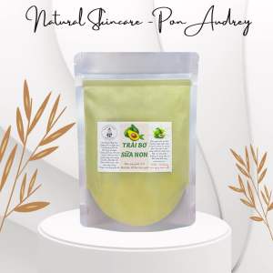 Bột trái bơ sữa non sấy lạnh nguyên chất - trắng da mờ thâm dưỡng ẩm trẻ hóa bổ sung collagen