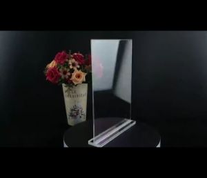 A4 A5 acrylic table stand Double Sided Clear Acrylic Menu Holder Display Stand For Business Office And Restaurant