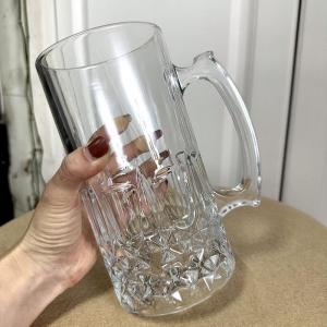 XIANXINGREN | Large Capacity Thick Heat Resistant Glass Cup with Handle