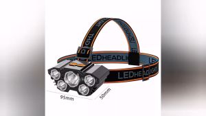 FAST DELIVERY AMARYLLIS Senter LED Kepala Headlamp Cas Jarak Jauh Super Terang Waterproof 5 XPG