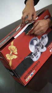 Dreepor Heavy Gauge Stainless Steel 3 Pot Set Nonstick Frying Stewing Soup Pots Tempered Glass Covers