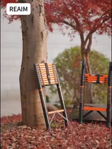 World Aifei Mall Ladder telescopic ladder/A-type foldable ladder aluminum alloy ladder adjustable multifunctional ladder household ladder