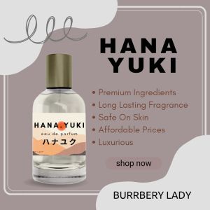 Parfume / Parfum / Hana Yuki / Eau De Parfum / Parfum Berkualitas / Parfum Tahan Lama / Parfum Mewah BRBB Lady