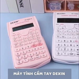 Máy Tính Cầm Tay 240 Chức Năng Dexin - Máy Tính Bỏ Túi Hiện Đại Màu Pastel Mang Được Vào Phòng Thi