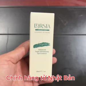 Tinh chất dưỡng da giảm nếp nhăn vùng Mắt (NHẬT BẢN) Lorsia EYE ESSENCE giảm lão hóa. 30 ML