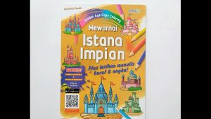 Buku Mewarnai Istana Impian Bonus Stiker Aktivitas Anak