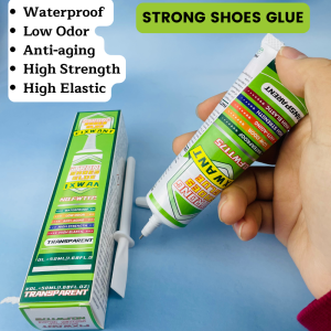 Professional Shoe Adhesive - Universal Super Strong Waterproof Shoe Repair Glue Soft When Drying Anti-aging 50ML