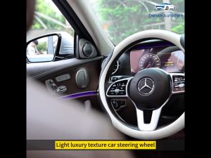 Chevrolet Ultra-Thin Leather For Chevrolet Car Steering Wheel Cover 38cm Breathable Sweat-Absorbent Anti-Skid For Cruze Sail Trax Equinox Trailblazer Spin Accessories