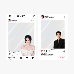Custom Printing Photo Card Transparent Film Lenticular Effect