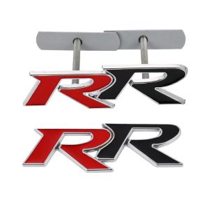 Stiker Emblem RR Logo Honda Front Grill 3D Metal: Aksesoris Mobil Honda Civic