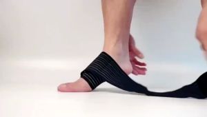 1PCS Professional Sports Strain Wraps Bandages Elastic Ankle Support Pad Protection Ankle Bandage Guard Gym Protection