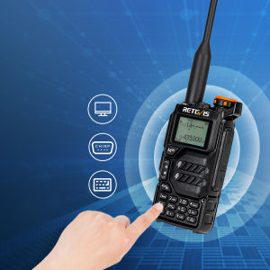 Retevis RA79 Two Way Radio AM FM Airband Frequency Receiving UHF VHF Dual Band Multi-Band Receiving USB C Charge 5W