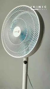 IKONIC Kipas Angin Berdiri Stand Fan Desk Fan Sanex Kipas Berdiri Meja 2in1 SSF 1638R 100% Original Garansi Resmi