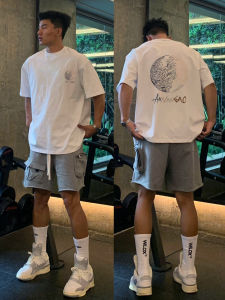 Áo Thun Cotton Nam Tay Ngắn Thiết Kế Hip Hop Cổ Tròn Mùa Hè Thường Ngày Thoáng Khí Thoải Mái Thời Trang Thường Ngày