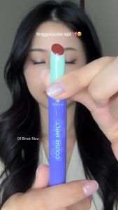 Emina Hyalupeptide Color Melt Balm - Tinted Lip Balm Melembabkan & Mencerahkan Bibir
