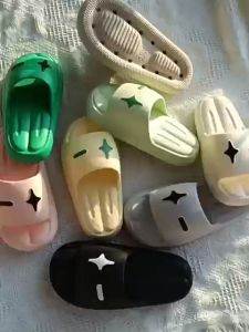 Sandal Jelly Slop Wanita EVA Kamar Mandi Anti Licin Selop Wanita Nyaman Slipper Korea Soft Rubber Non Slip Flip Flop Rumah Sendal Kekinian Selop Comfortable PVC 323