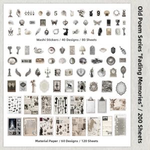 Ins Style Scrapbook Kit 100 Sheets
