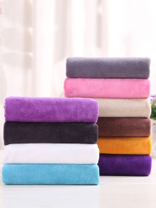 Barber Shop Beauty Salon Single-Service Towels Embroidered Custom Logo Skin Management Hair Salon Headcloth Hair Salon Towel