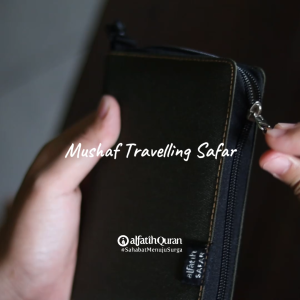 Majuma Mushaf Safar Al-Quran Praktis desain elegan cocok untuk hadiah perjalanan Terjemah Tajwid A6