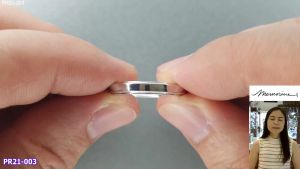 PR21-003 : แหวนเงินแท้ 925