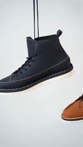 NAZREAL FOOTWEAR - Sepatu Boots Ridding Pria Casual Ruby NZL038