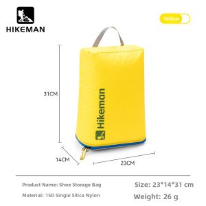 HIKEMAN | Lightweight Waterproof Large Opening Shoe Storage Bag