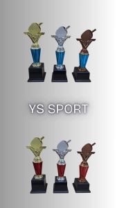 TROPHY PING PONG Trophy Custom Trophy Murah Piala Anugerah Piala Murah Trofi Custom Trofi Murah 奖杯 (SET)