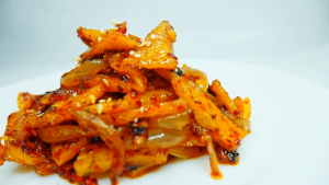 Eomuk Bokkeum Banchan/ 어묵볶음 Stir-Fried Fish Cake/Odeng Goreng 250Gr