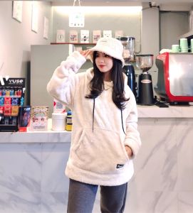 JAKET HOODIE SHERPA/JAKET BULU SHERPA/JACKET BULU/JAKET BULU PRIA/JAKET BULU WANITA