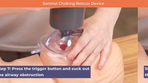 Choking Rescue Device Adults & Children with 3 Masks Anti Choking Device Choking Rescue CPR First Aid