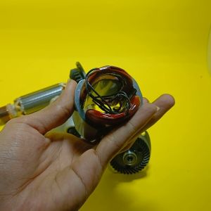 Stator Field Assy M9513B Asli Mesin Gerinda Tangan 4\\\" Makita M 9513 B Asli Original