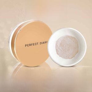 Perfect Diary Golden Loose Powder Long-lasting Oil-control Waterproof Affordable Female Version Small Gold Lid Setting Powder