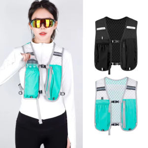 Running Hydrating Vest Backpack Ultralight Hydration Jogging Vest Men Breathable Marathon Bicycle Bag Water Bottle 500ML