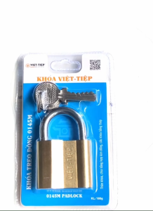 [chính hãng] khoá đồng bằng chìa Việt Tiệp 0145M - Bảo hành 2 năm