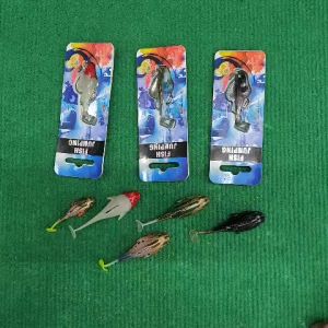 Mồi Giả Cá Thòi Lòi Mềm 5.5cm 7.5cm Nặng 7g 14g Có Lưỡi Chuyên Câu Lure Cá Chẽm Chày Mú Măng Các Loại Cá Săn Mồi