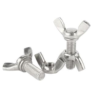 BAODEFENG | 304 Stainless Steel Butterfly Head Screw Nut Set