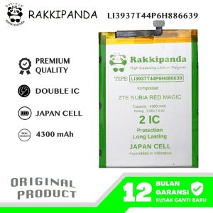 RakkiPanda LI3937T44P6H886639 ZTE Nubia Red Magic Batre Batrai Baterai