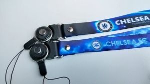 Chelsea Tali Lanyard Gantungan Id Card Sublimasi Printing 2 Cm Bahan Tissue