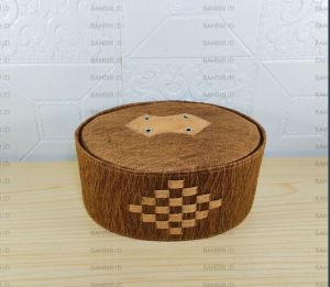 peci / kopiah kulit kayu waru motif songkok anyam ketupat kopiah pria songkok laki laki masa kini terbaru 2022 termurah peci santri