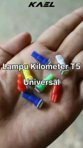 LED Jagung 1 Titik T5 Lampu KM-Kilometer-Speedometer-Speedo Meter-Kilo Meter Panel Dashboard-Dash Board Motor-Mobil Merah-Biru-Putih-Kuning-Hijau-Pink-Ice Blue