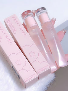 Sweet Mint Lip Gloss Moisturizing Hydrating Lip Balm Glossy Lipstick Base Clear Water Makeup Lip Mask for Chapped Lips
