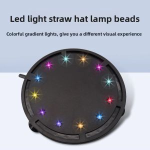 NAICHONG | LED Aquarium Light Bubble Aerator Waterproof Multi-color