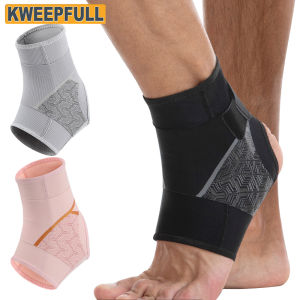 1PCS/2PCS Ankle Support Brace for Women & Men Adjustable Compression Sleeve Wrap for Sprained Ankles Injury Recovery