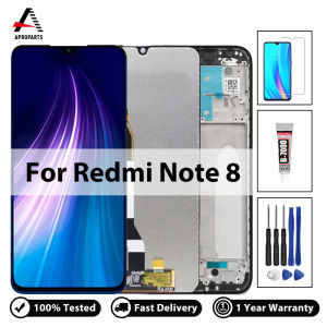 LCD cho Xiaomi Redmi Note 8 Note8 M1908C3JH Hiển thị màn hình cảm ứng số hóa lắp ráp với khung thay thế