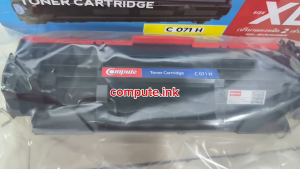 ตลับหมึกโทนเนอร์เลเซอร์ Compute Canon Cartridge-071 CANON 071 (สีดำ) ใช้กับเครื่อง Canon imageCLASSLBP122dw/LBP121dn/MF275dw/MF272dw รับประกันคุณภาพ