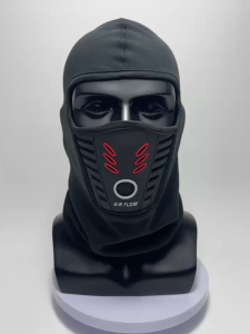 Adult Spandex Motorcycle Face Mask with Custom Fit - Breathable Woven Fabric All-Season Balaclava for Street Touring Motorcycles Sports Equipment with Extra Padding