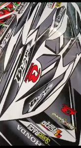 (cod) striping BLADE- sticker striping variasi list honda BLADE IP.B-02 design ip striping
