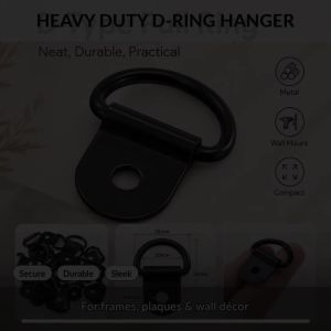 5/15Pcs Stainless Steel D Rings Tie Down Anchors Rings Pull Hook Lashing Rings Load Fit for Car Boat Cargo Trailer Vehicles
