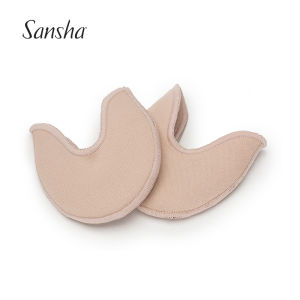 Sansha Gel Ballet Pointe Shoe Covers Elastic Canvas Ballet Dance Footwear Protection Accessories CG-PAD5