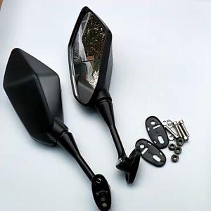 (COD) NINJA Side Mirror Folding Rivet Type Motorcycle Rear View Mirror